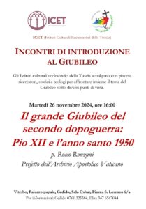 Il grande Giubileo del secondo dopoguerra: Pio XII e l’anno santo 1950