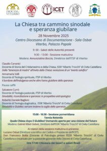 La Chiesa tra cammino sinodale e speranza giubilare
