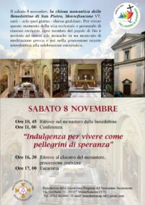 Indulgenza per vivere come pellegrini di speranza